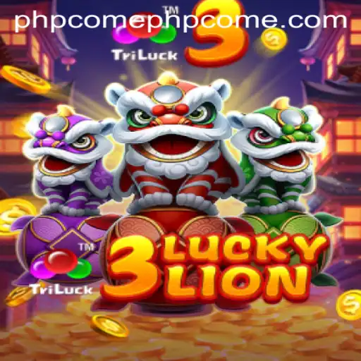 Discover the Excitement of 3LUCKYLION: An Innovative Game Experience with phpcome
